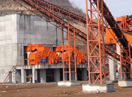 700 tph Iron Ore Crushing Plant in Mongolia